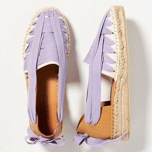 Naguisa Ribbon Espadrille Sandals (Anthropologie)